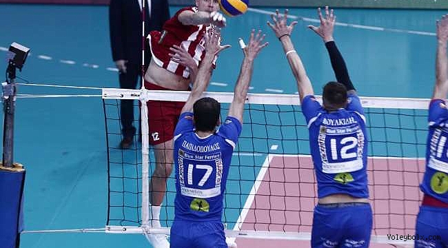 Olympiakos ve PAOK yarı final ilk maçlarını 3-0 kazandı