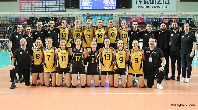 VakıfBank, Şampiyonlar Ligi’ne Altın Setle Veda Etti