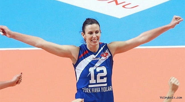 Türk Hava Yolları Spor Jelena Nikolic'e teşekkür etti