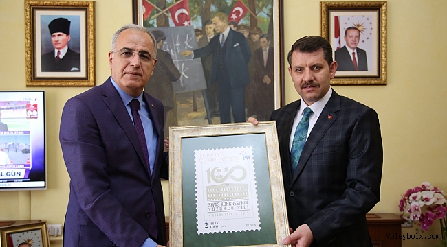 TVF Başkanı Mehmet Akif Üstündağ, Sivas’ta Ziyaretlerde Bulundu
