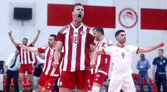 Yunanistan final serisinde ilk kazanan Olympiakos