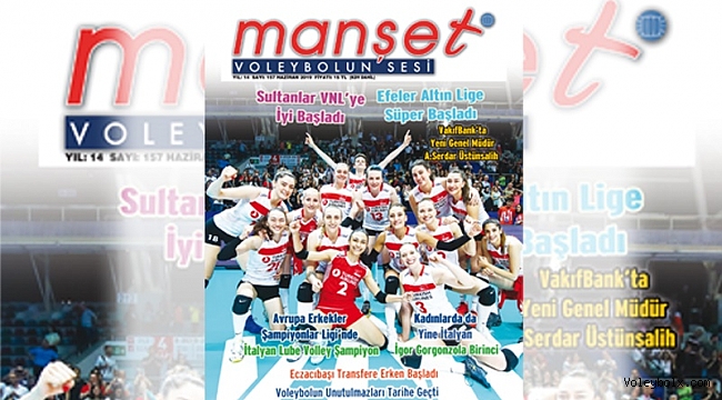 Manşet Voleybolun Sesi “157” Dedi