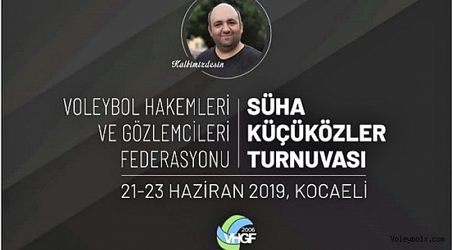 Süha Küçüközler Voleybol Turnuvası başlıyor
