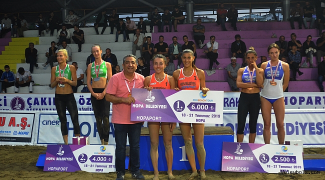 2019 TVF Pro Beach Tour Hopa Etabı Sona Erdi
