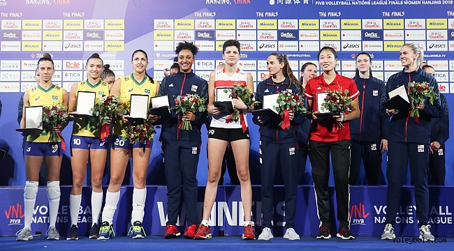 Ebrar Karakurt, FIVB Milletler Ligi Rüya Takımı’nda !