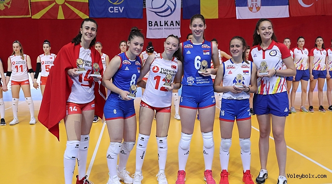 Pelin ve Özge, U16 Balkan Şampiyonası’nda Rüya Takım’da