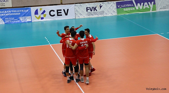 U18 Erkek Milli Takımımız, Balkan Şampiyonası’nda 2’de 2 Yaptı