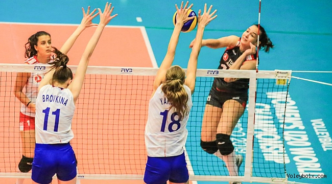 U20 Genç Kız Milli Takımımız, Rusya’ya 3-2 Mağlup Oldu