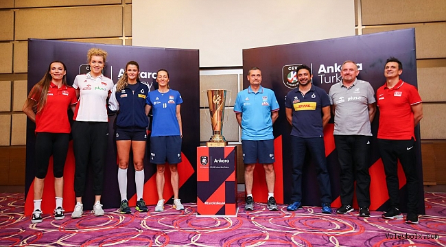 Avrupa Voleybol Şampiyonası Yarı Finalleri’nin Medya Günü Yapıldı