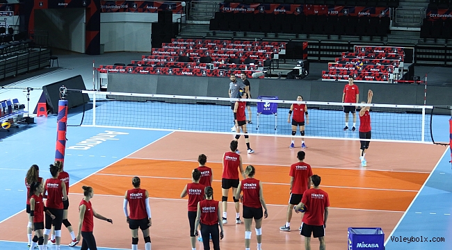 Filenin Sultanları, Hollanda maçına hazırlanıyor