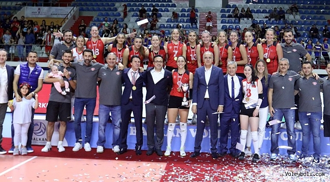 THY, Namağlup Balkan Kupası Şampiyonu !