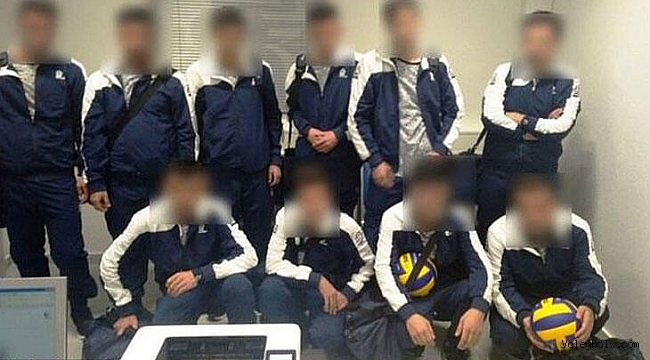 Voleybolcu taklidiyle Avrupa’ya kaçmaya çalışırken yakalandılar
