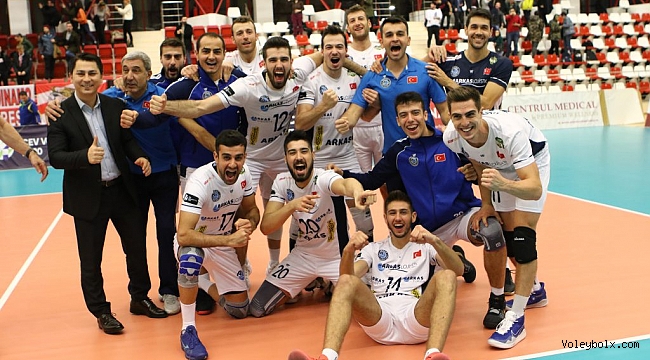 Arkas Spor, Romanya’dan Galibiyetle Dönüyor