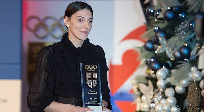 Tijana Boskovic'e büyük onur