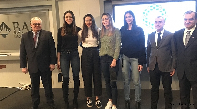 Bahçeşehir Üniversitesi’nden milli voleybolculara kutlama