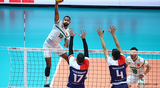 1. Lig Erkekler Yarı Final Etabı Başladı