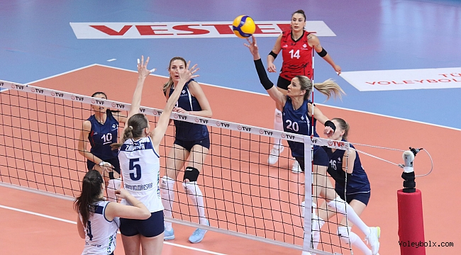 1. Lig Kadınlar Yarı Final Etabı Sona Erdi