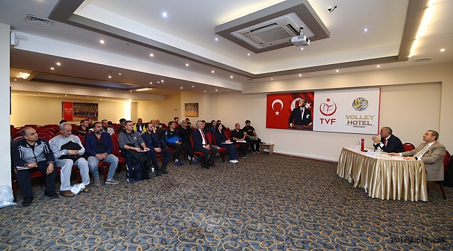 TVF 1. Lig Erkekler Yarı Final Etabı’nın Teknik Toplantısı Yapıldı