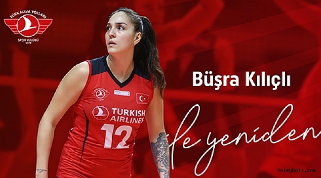 THY, Büşra Kılıçlı devam ediyor