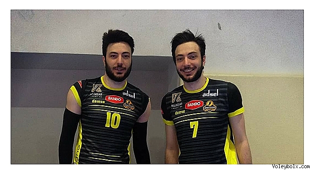 İkiz voleybolcular bu sezonda Arhavi'de