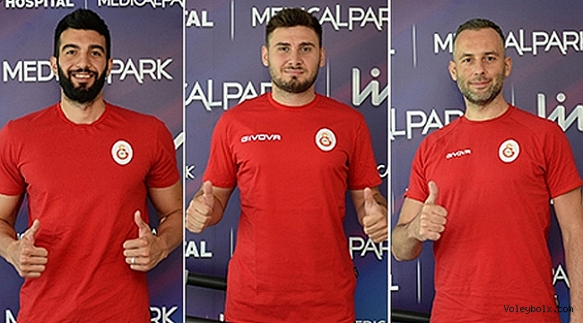Galatasaraylı Erkek voleybolcular sağlık kontrolünden geçti