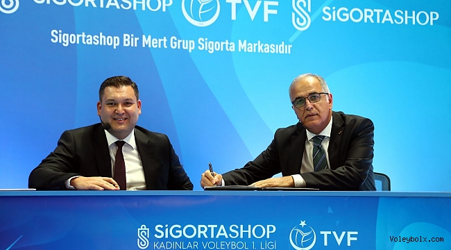 Sigorta Shop, TVF Kadınlar Voleybol 1.Ligi’ne isim sponsoru oldu