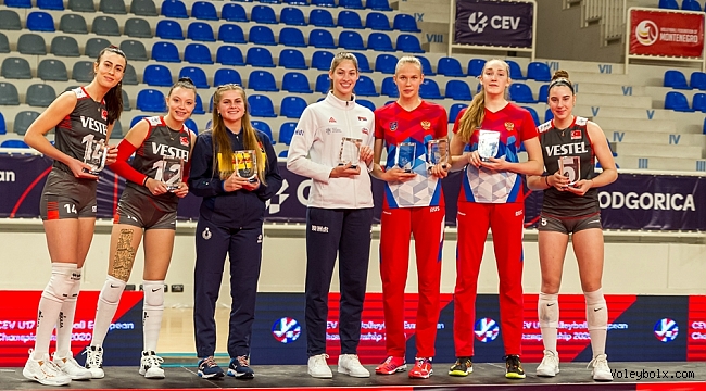Ege, Pelin ve Özge, U17 Avrupa Şampiyonası’nda Rüya Takım’da