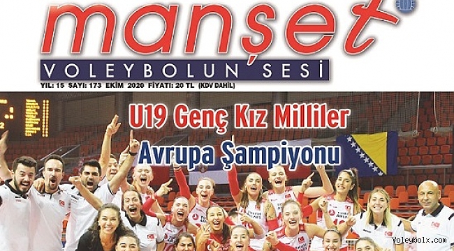 Manşet Voleybolun Sesi dergisi’nin 173. sayısı çıktı