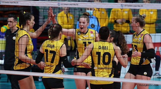 VakıfBank, Şampiyonlar Ligi'nde 2'de 2 Yaptı