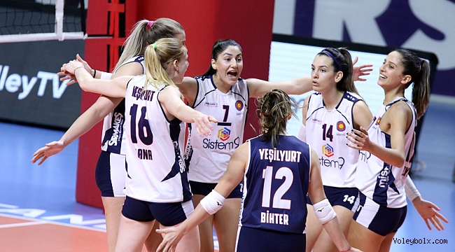 Sistem9 Yeşilyurt, Challenge Kupası’nda Yarı Finalde