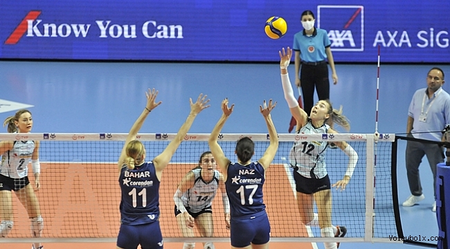 AXA Sigorta Kupa Voley’de Erteleme Maçı Oynandı