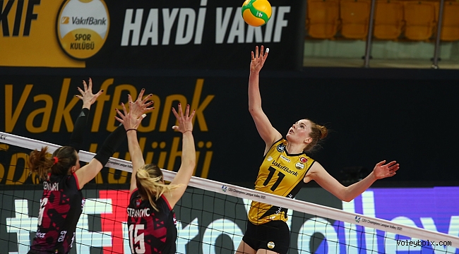 VakıfBank, Busto Arsizio'ya 3-2 Mağlup Oldu