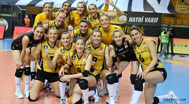 VakıfBank, Şampiyonlar Ligi'nde Yarı Finale Yükseldi