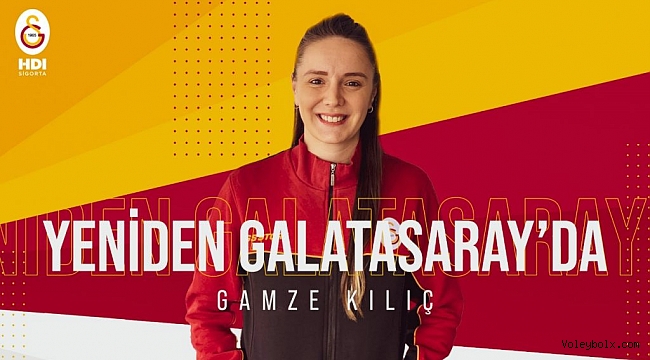 Gamze Kılıç, Galatasaray’da...