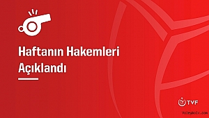Haftanın Hakemleri Açıklandı