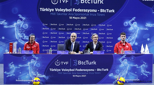 BtcTurk Voleybol Milli Takımlar Ana Sponsoru Oldu