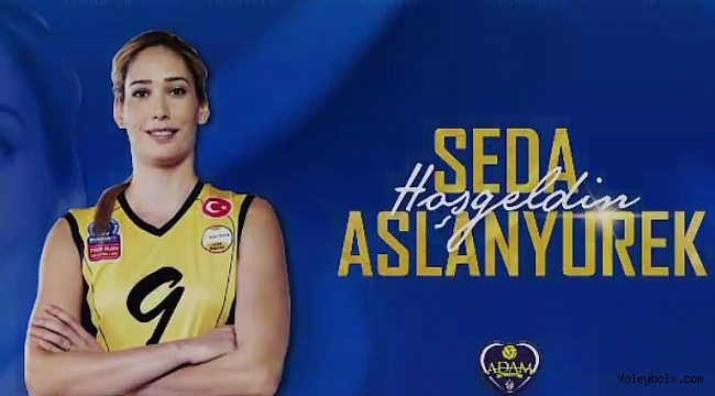 Seda Aslanyürek, Adam Voleybol’da...