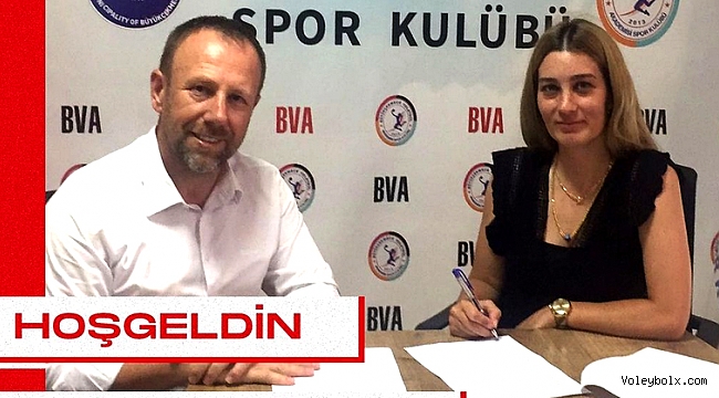 Çağla Doğan, Büyükçekmece Voleybol Akademi’de..
