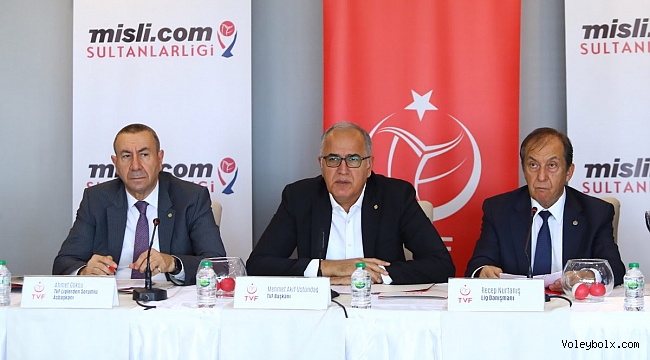 Efeler Ligi ve Misli.com Sultanlar Ligi'nde 2021-2022 Voleybol Sezonu Fikstürü Çekildi