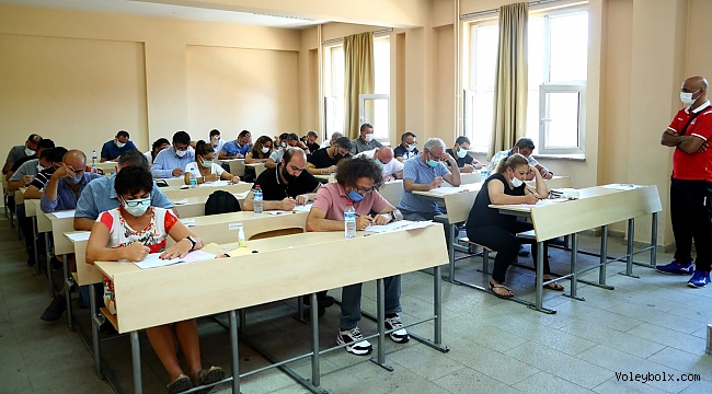 Ulusal ve Uluslararası Hakem Klasman ve Gözlemci Sınavı Ankara'da Yapıldı