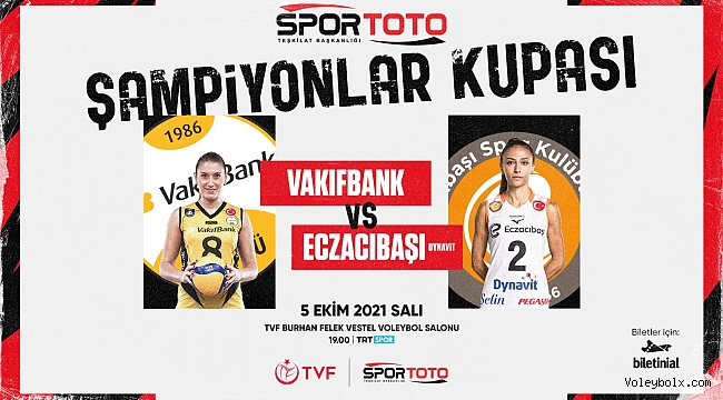 Kadınlar Spor Toto Şampiyonlar Kupası’nda Geri Sayım Başladı