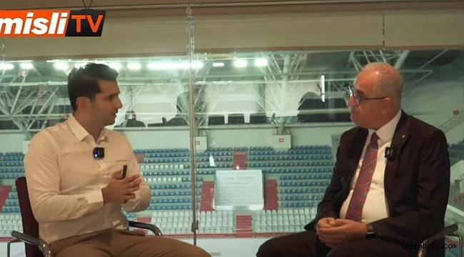 TVF Başkanı Üstündağ, Misli Voleybol'a konuk oldu: