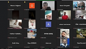 Aziz Yener, TVOLAF'ın seminerinde sunum yaptı