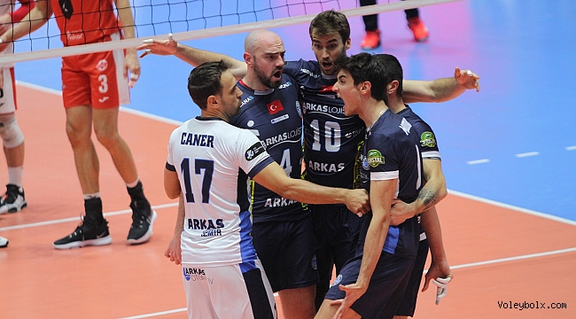 Arkas Spor, CEV Kupası’nda Adını Son 32 Takım Arasına Yazdırdı