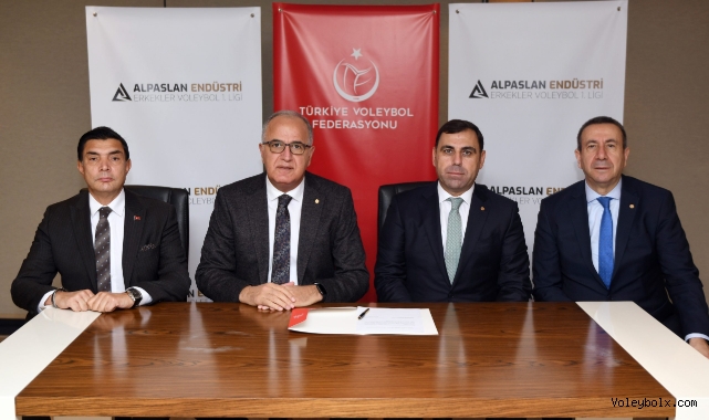 Alpaslan Endüstri, Erkekler Voleybol 1.Ligi’ne İsim Sponsoru Oldu