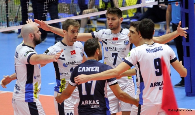 Arkas Spor ligin ilk yarısını İzmir’de kapatıyor