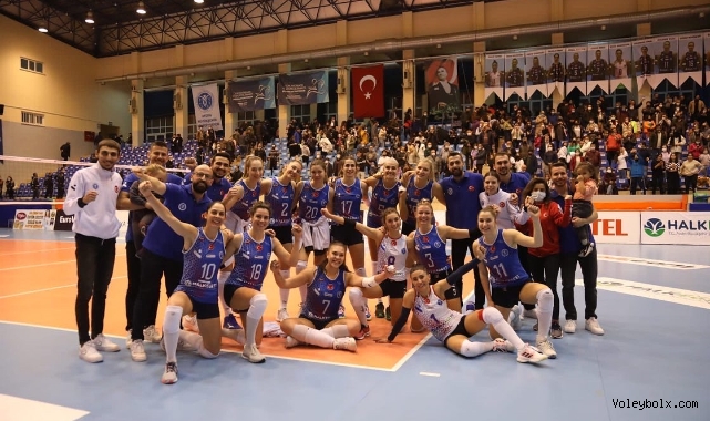Aydın BBSK, Kaposvar'ı 3-0 Mağlup Etti
