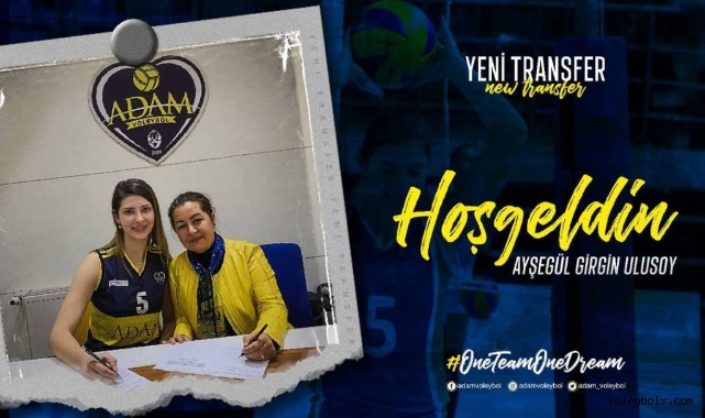 Ayşegül Girgin Ulusoy, Adam Voleybol'da..