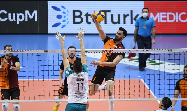 Galatasaray HDI Sigorta, CEV Kupası'nda Adını Son 16'ya Yazdırdı