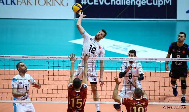 Halkbank, Challenge Kupası’nda Son 16 Takım Arasında